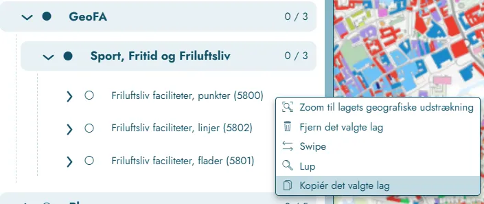 Kopier laget ved højreklik